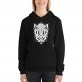 HOODIE WITH A TRIDENT - THE EMBLEM OF UKRAINE